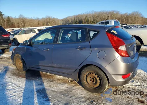 2014 Hyundai Accent Gls z USA, uszkodzony, nr VIN KMHCT5AEXEU181583